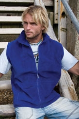 click here to view products in the Full Zip Fleece Bodywarmer (Gilet) category